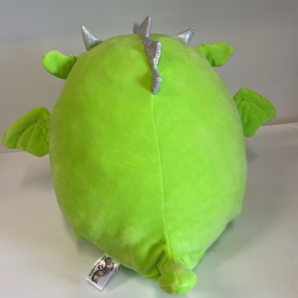 Squishmallows Desmond Dragon Lime Green Plush - Picture 3 of 6